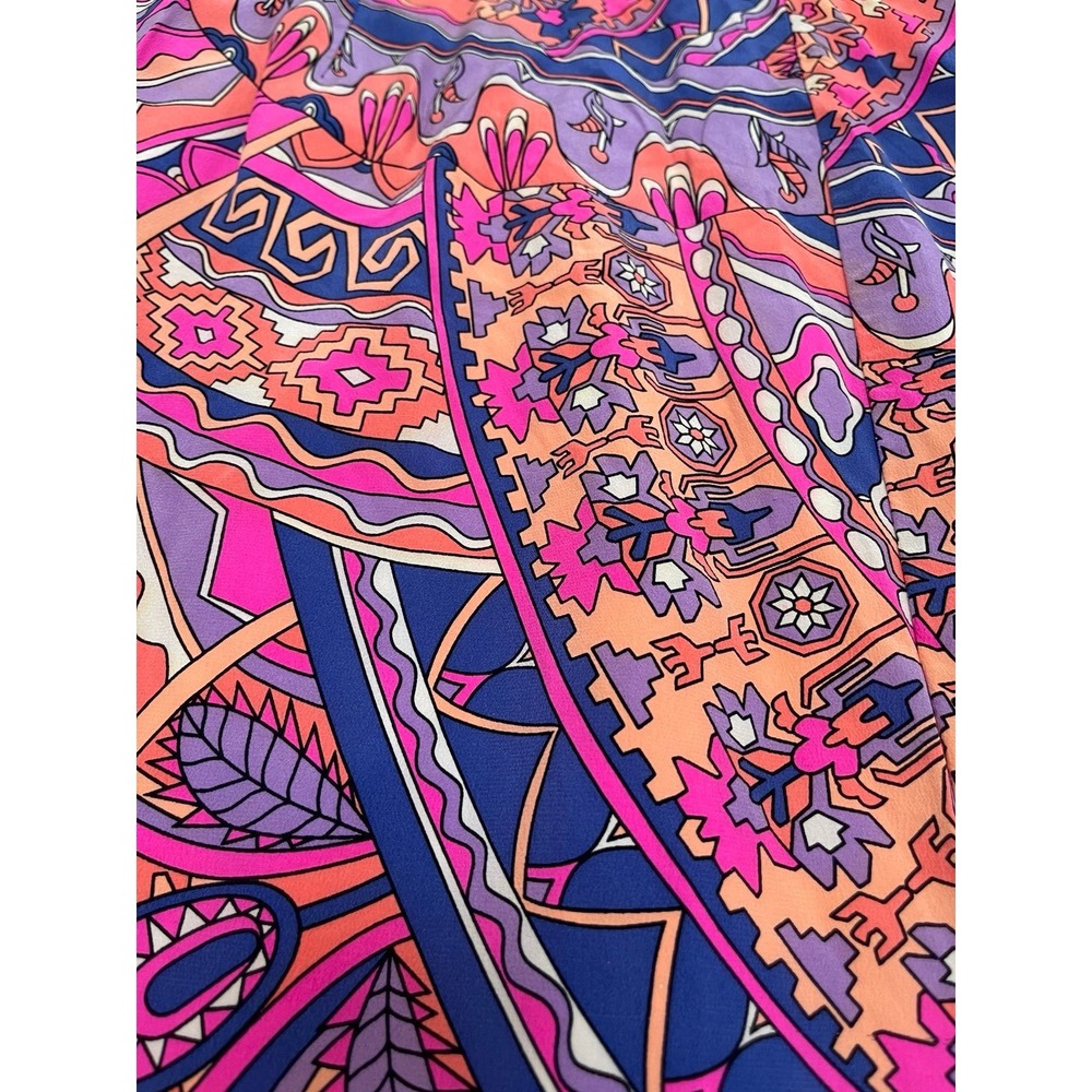 Alice & Trixie Art to Wear maxi dress with side slit in a size M - Picture 9 of 12